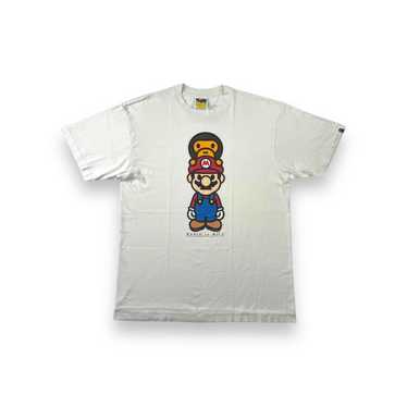 Bape mario shirt best sale