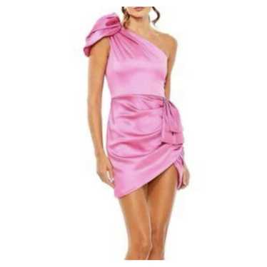 Womens IEENA For Mac Duggal Pink Evening Dress Siz