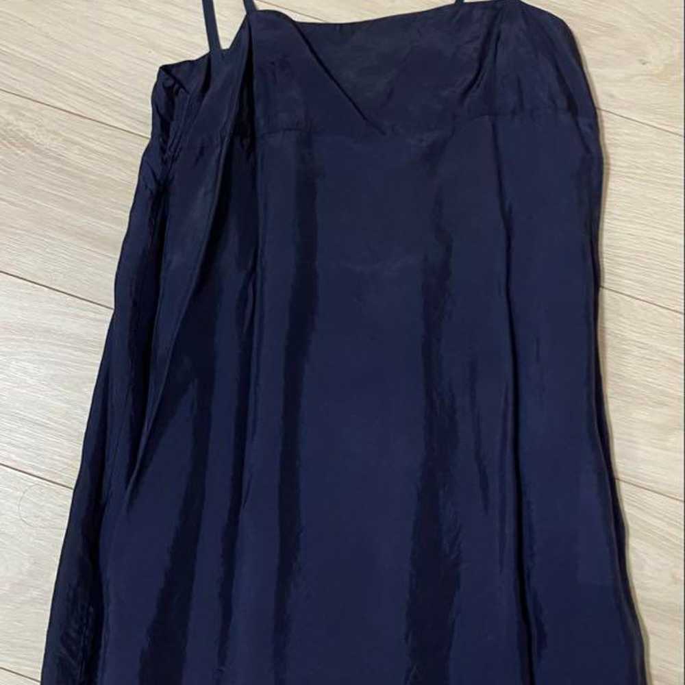 sacai Navy Knit (Front) Sheer (Back) Dress Long S… - image 5