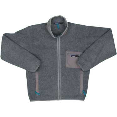 Other Patagonia Gray Fleece USA Made M Jacket Vin… - image 1