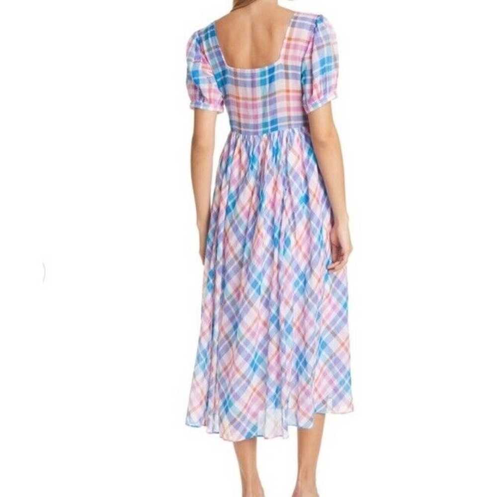 LoveShackFancy M Kimball Malibu Dream Plaid Midi … - image 3