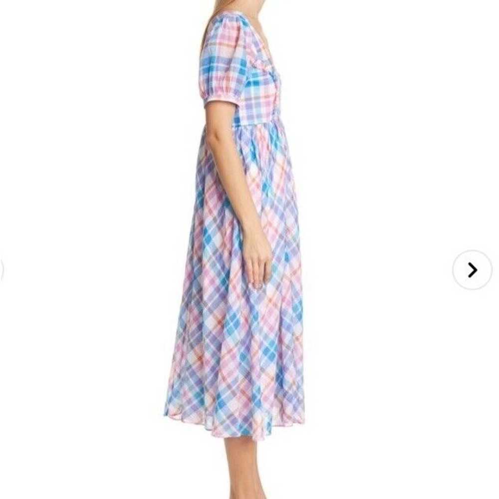 LoveShackFancy M Kimball Malibu Dream Plaid Midi … - image 4