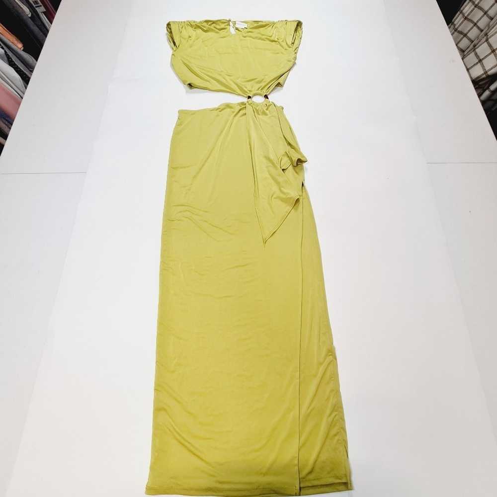 Lovers and Friends Encore Dress in Chartreuse Gre… - image 2