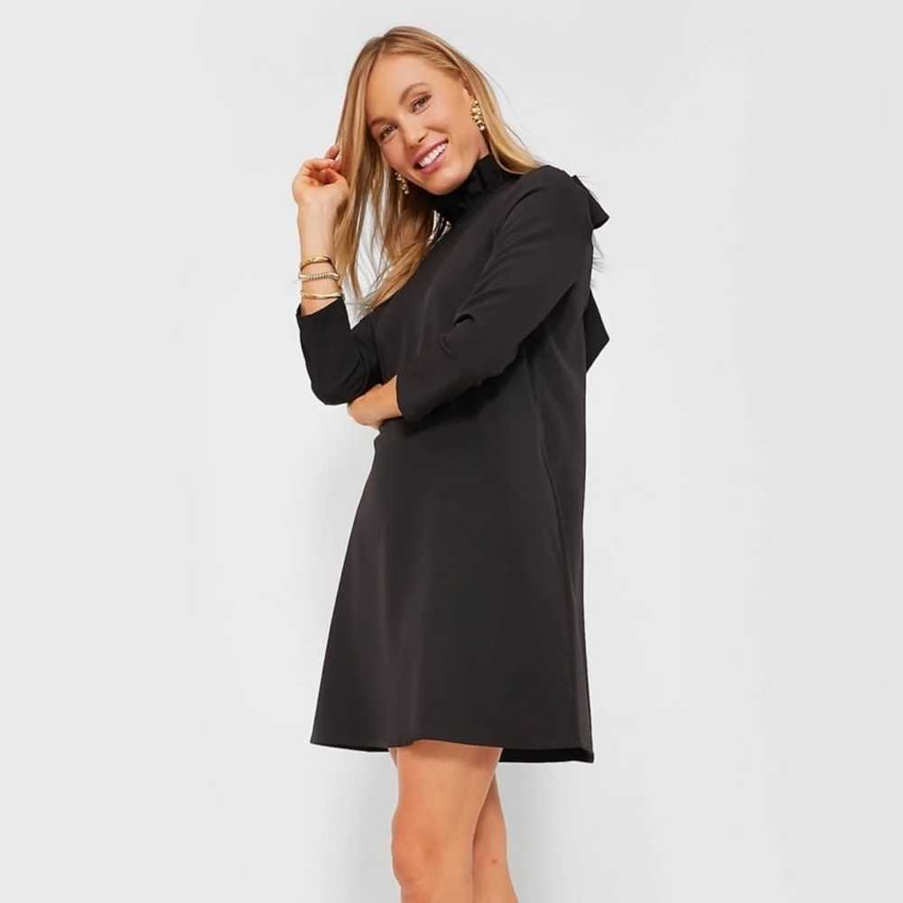 Tuckernuck Pockets Black Daphne Dress Big Bow Det… - image 2