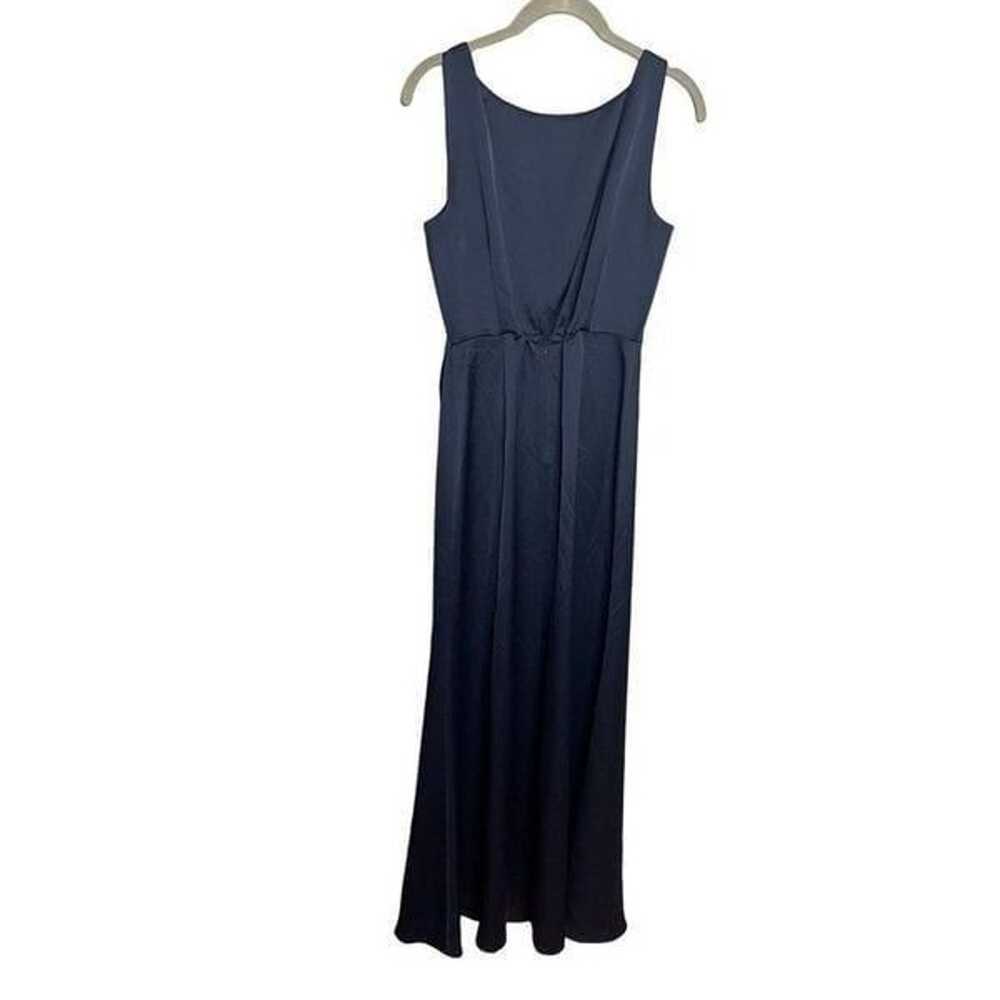 NEW BHLDN Alice High-Neck Satin Maxi Dress in Mid… - image 7