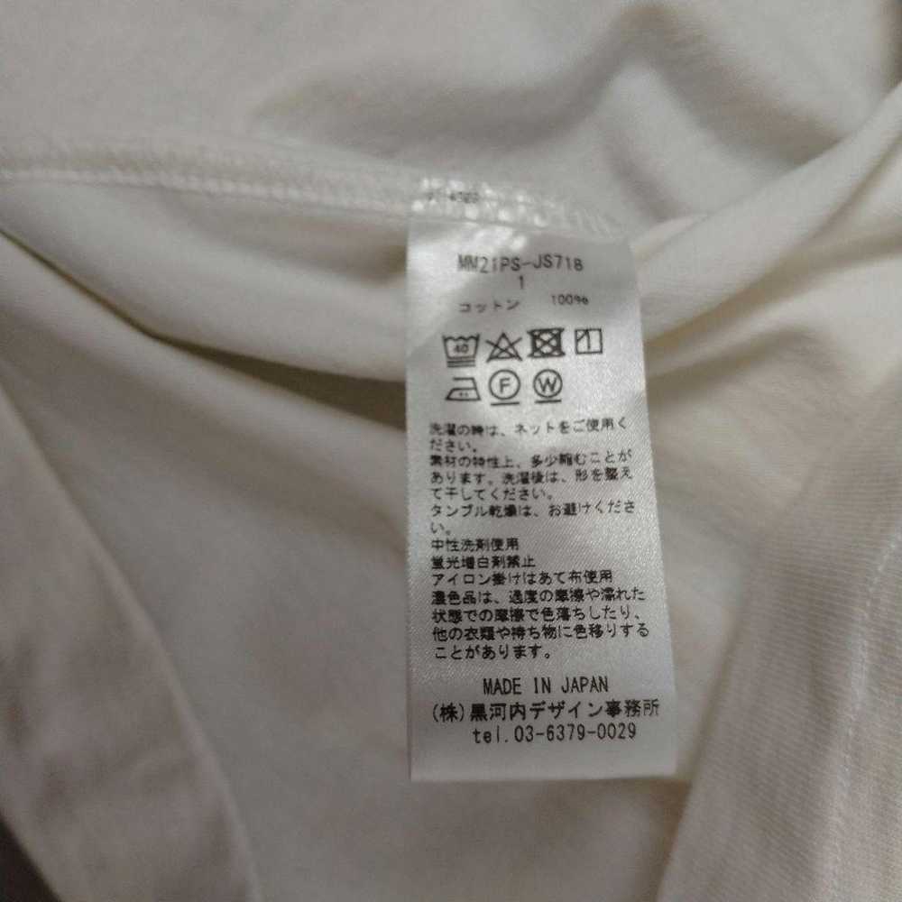 mame kurogouchi Cotton Jersey Dress White - image 12