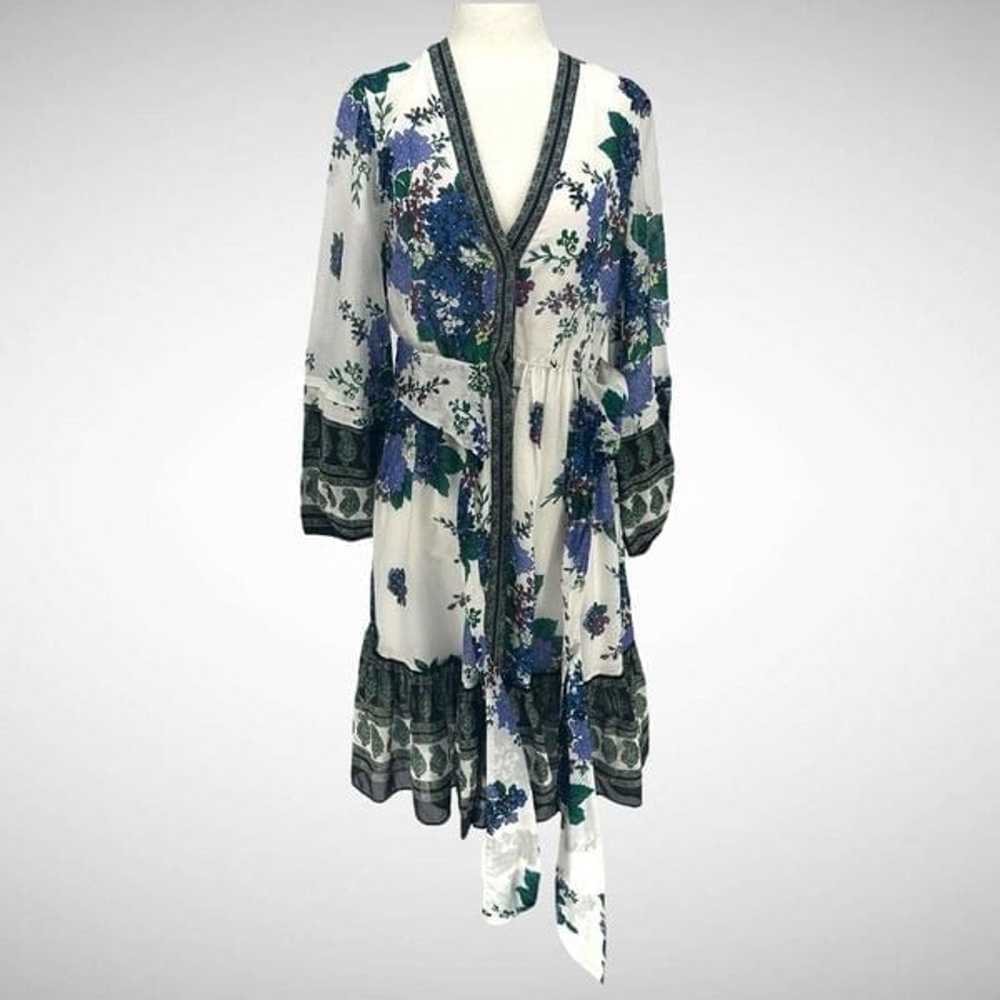 Kobi Halperin Maddie Floral Printed Silk Mini Dre… - image 9