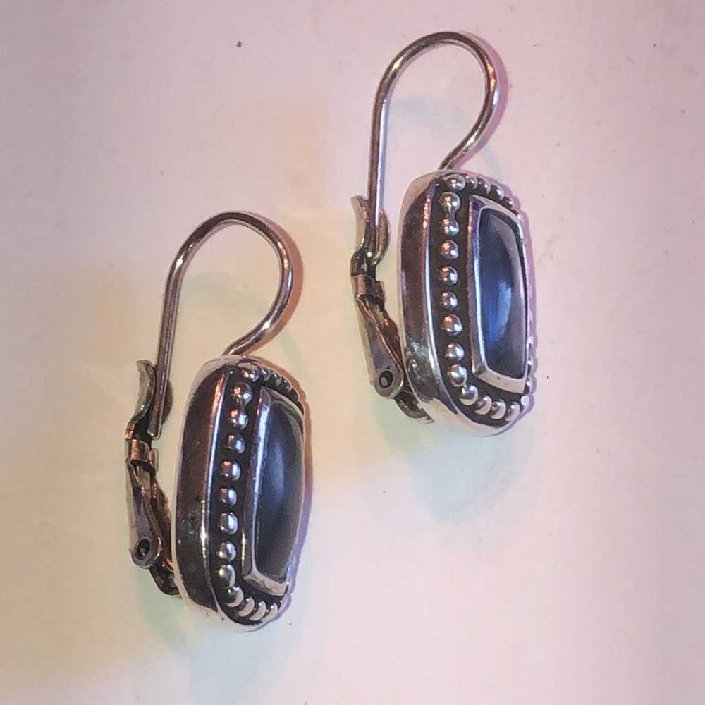 Sterling Silver AS 925 Thailand Abalone Shell Dai… - image 3