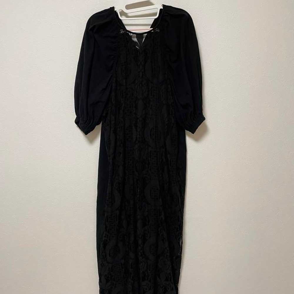 【AMERI】Media 2WAY Circle Pattern Lace Dress - image 3