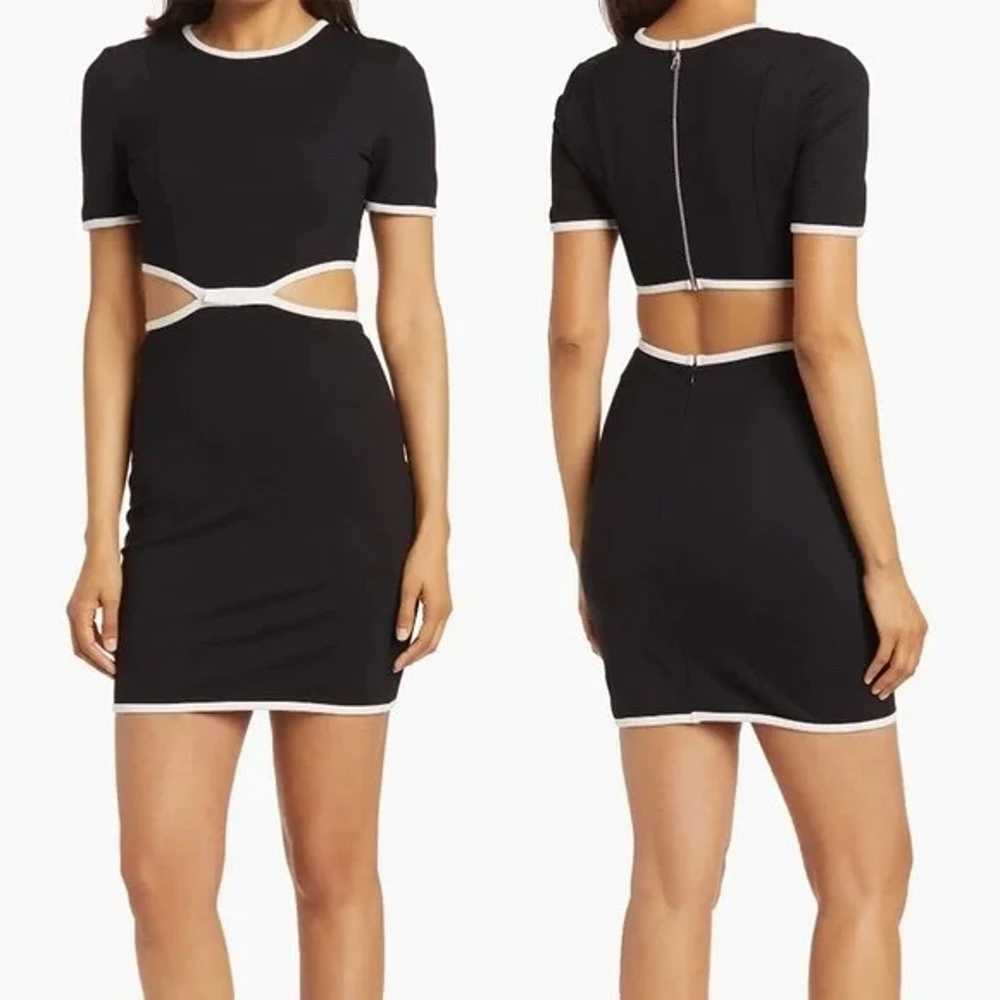 STAUD Cutout Bow Dress - image 2