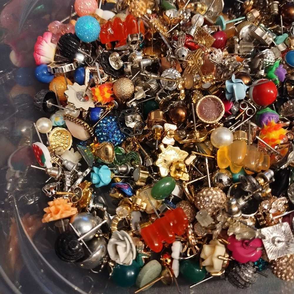 210 stud earrings lot - image 2