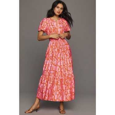 New Anthropologie The Somerset Maxi hotsell Dress: Shine Edition Size Large