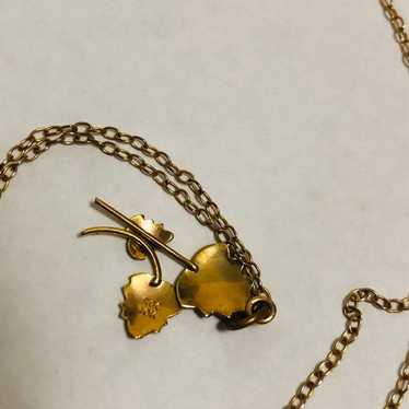 10k Black Hills Gold Pendant