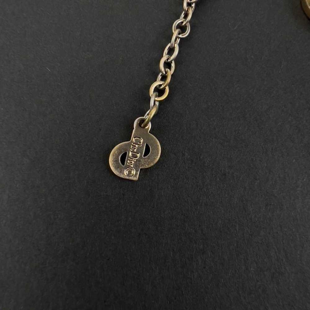 Christian Dior CD Logo Vintage Necklace Gold - image 7