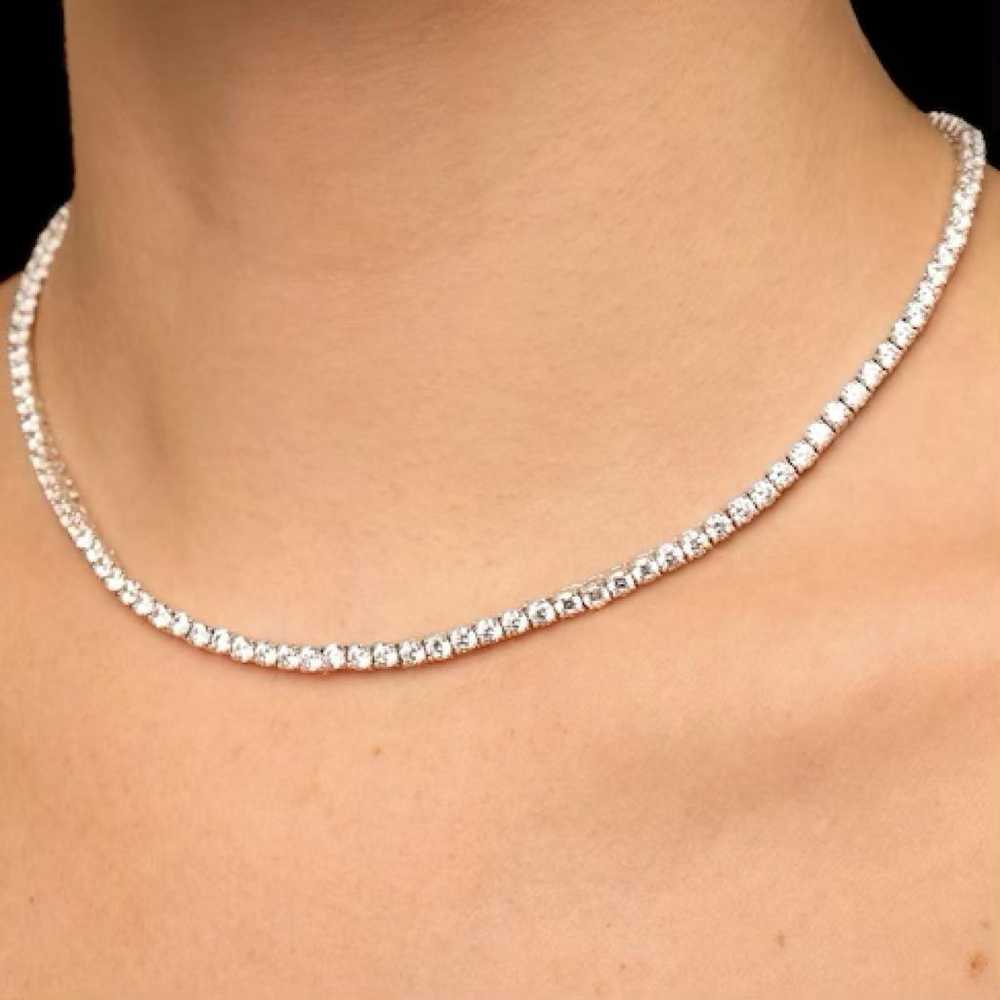 Diamonds & You White gold necklace - image 3