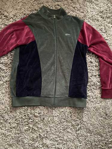 Stussy Stussy Velour Paneled Track Jacket