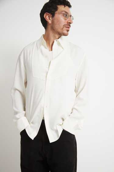 Versace Ivory Button Down