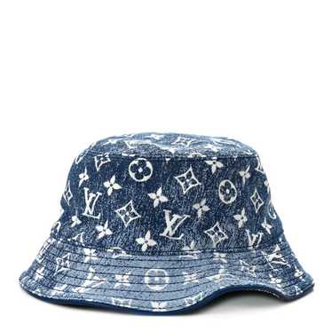 LOUIS VUITTON Monogram Denim Jacquard Bob Bucket H