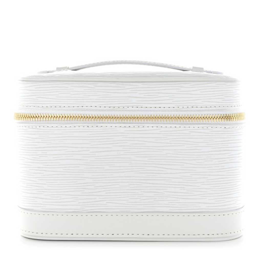 LOUIS VUITTON Epi Nice Mini White - image 1