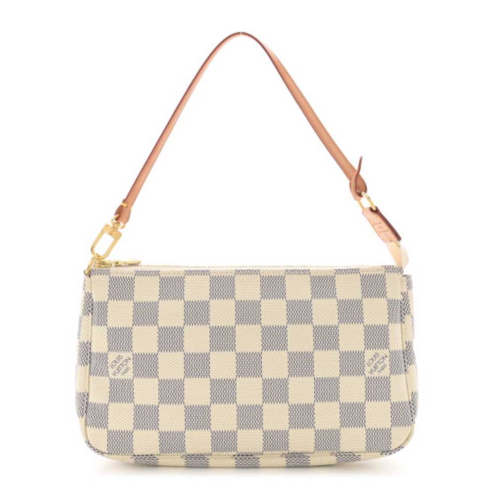 LOUIS VUITTON Damier Azur Pochette Accessories - image 1