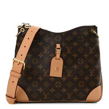 LOUIS VUITTON Monogram Odeon MM Natural