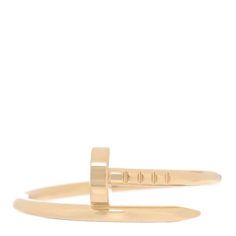 CARTIER 18K Yellow Gold Small Juste Un Clou Ring … - image 1