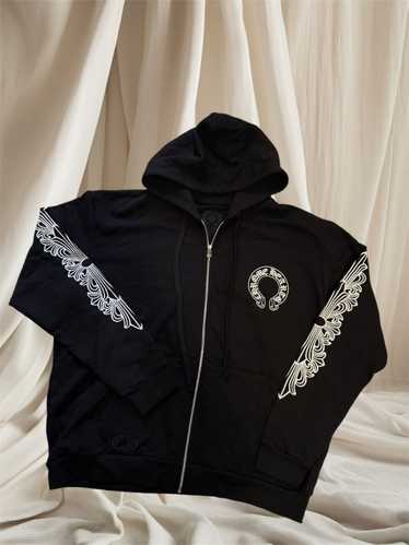 Chrome Hearts Chrome Hearts Hoodie Floral Zip Up B