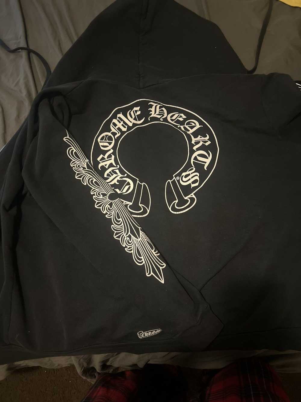 Chrome Hearts Chrome hearts horse shoe zip up - image 2