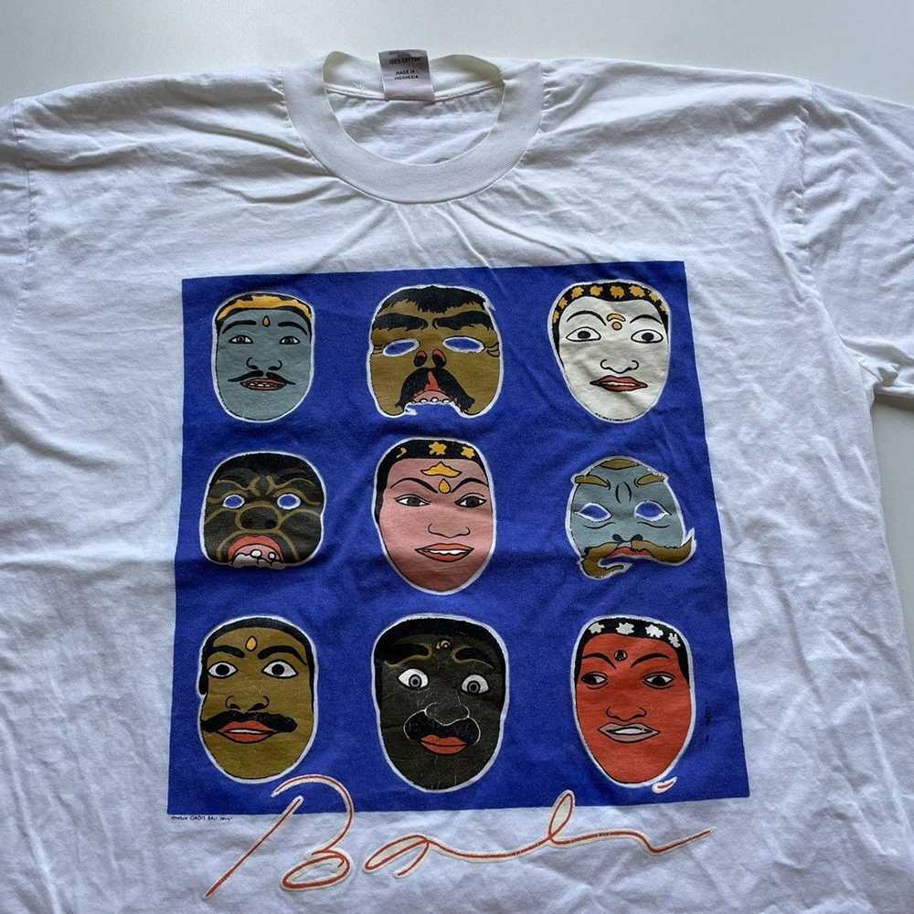 Art × Vintage Vintage 90s Bali Thailand Face Mask… - image 2