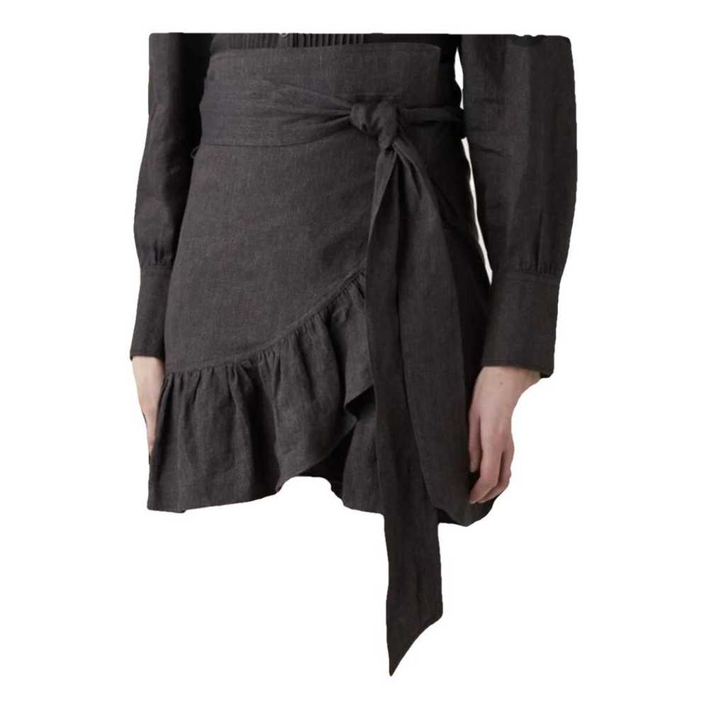 Isabel Marant Etoile Linen mini skirt - image 2