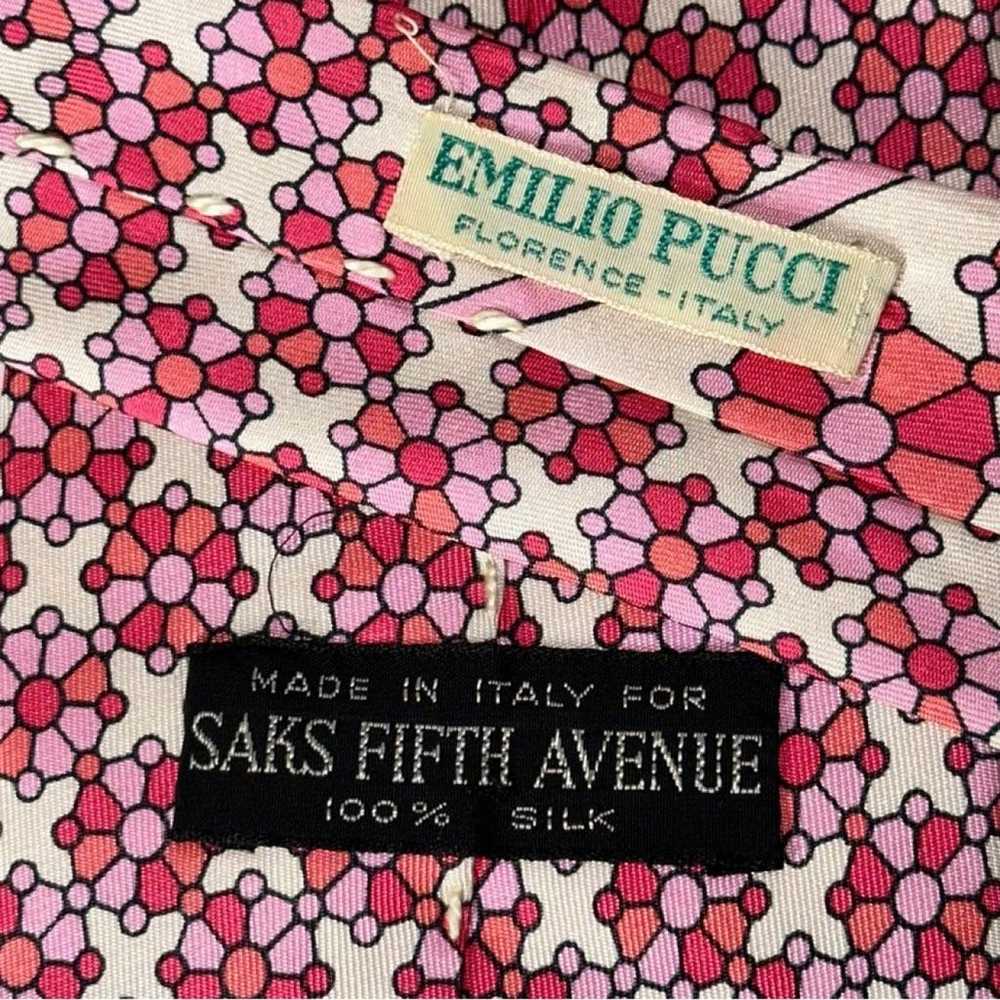 Emilio Pucci Silk tie - image 7