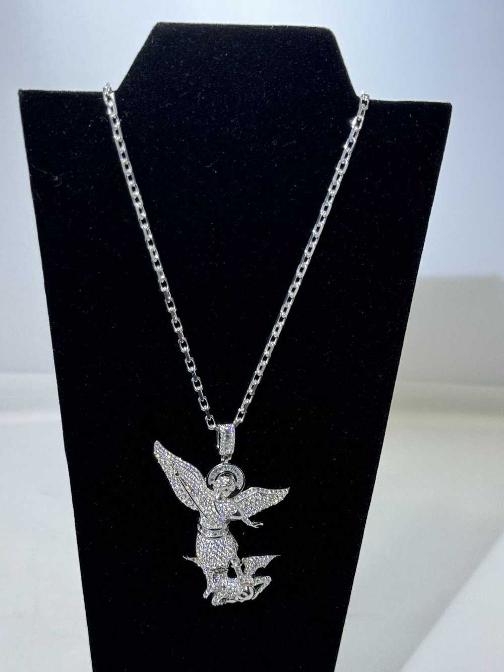 925 Silver × Silver × Sterling Silver St.Michael … - image 1