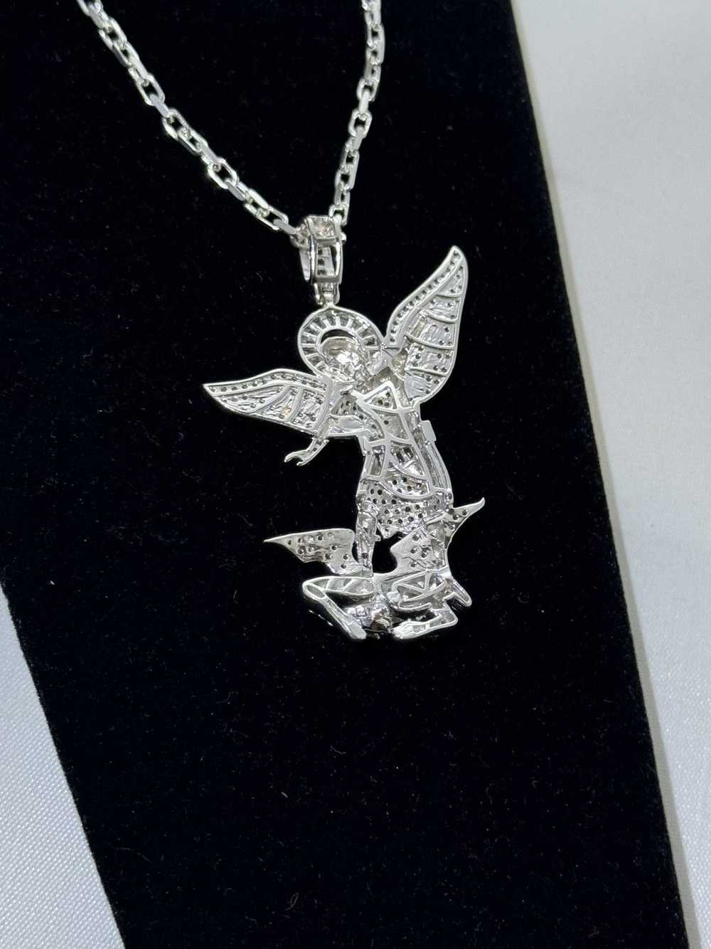 925 Silver × Silver × Sterling Silver St.Michael … - image 2