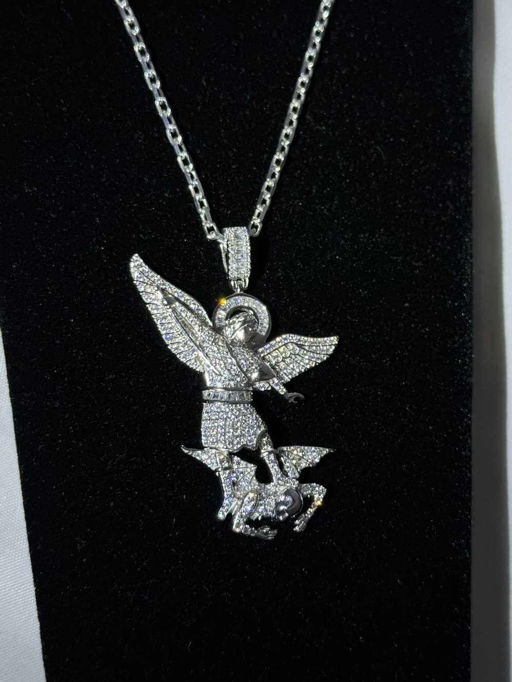 925 Silver × Silver × Sterling Silver St.Michael … - image 3