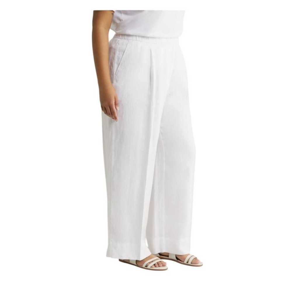 Eileen Fisher Linen straight pants - image 10