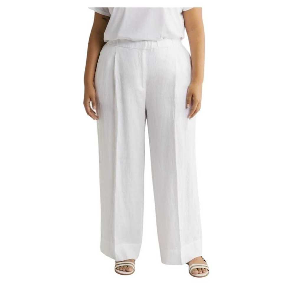 Eileen Fisher Linen straight pants - image 2