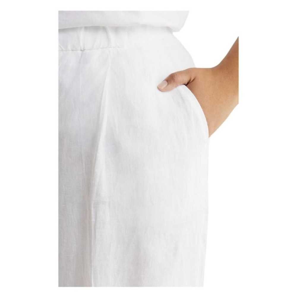 Eileen Fisher Linen straight pants - image 5