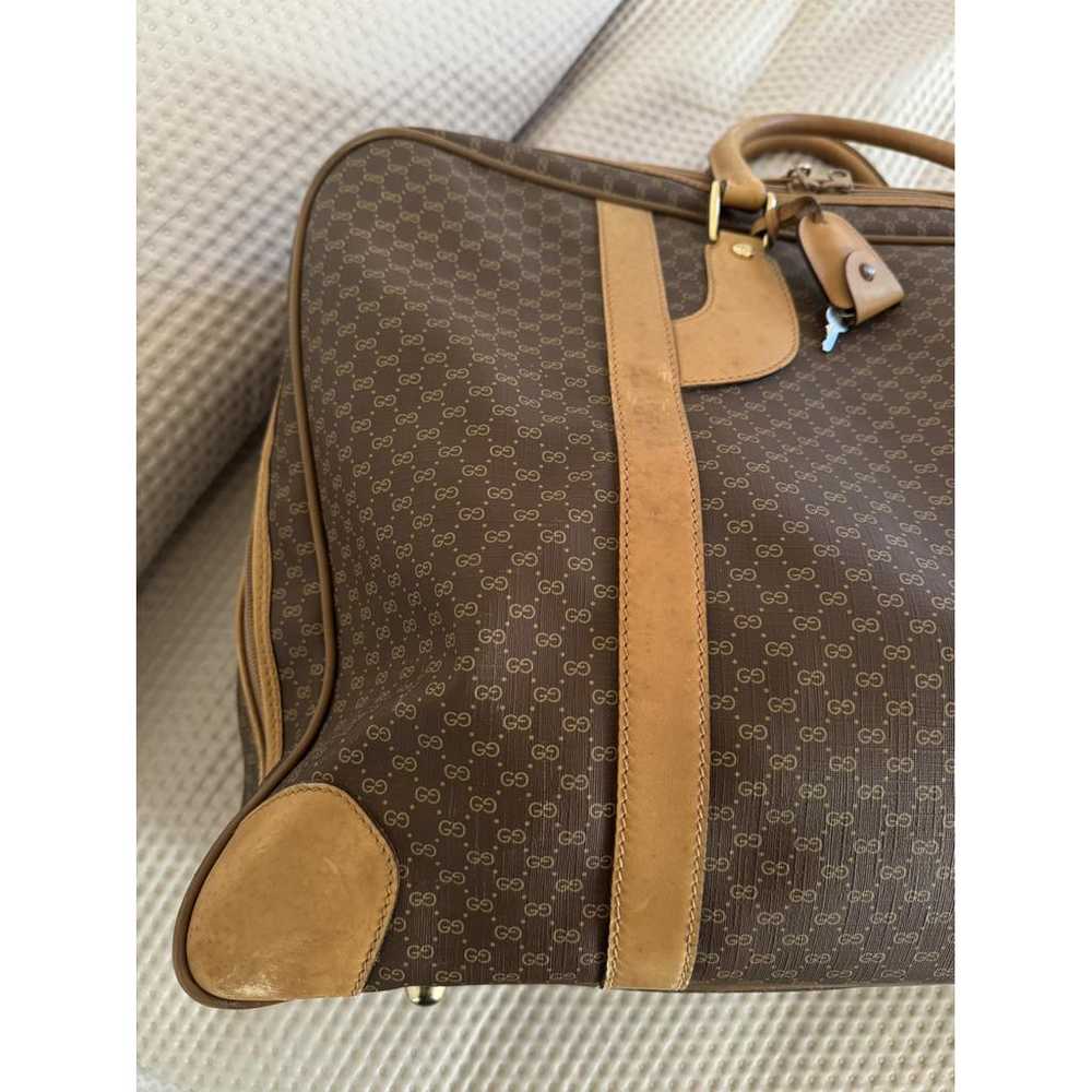 Gucci Cloth travel bag - image 6