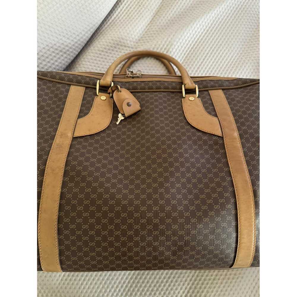 Gucci Cloth travel bag - image 8