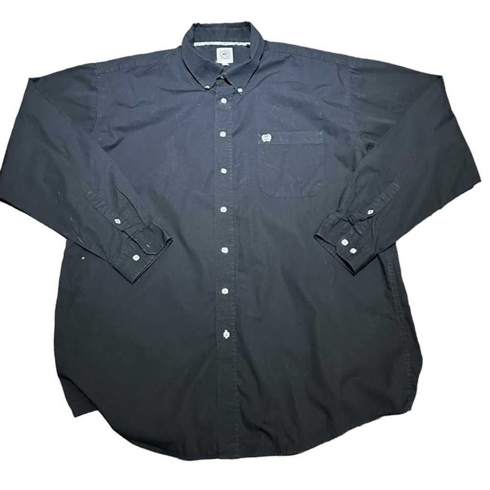 Cinch Cinch Mens XXL Black 100% Cotton Long Sleev… - image 1