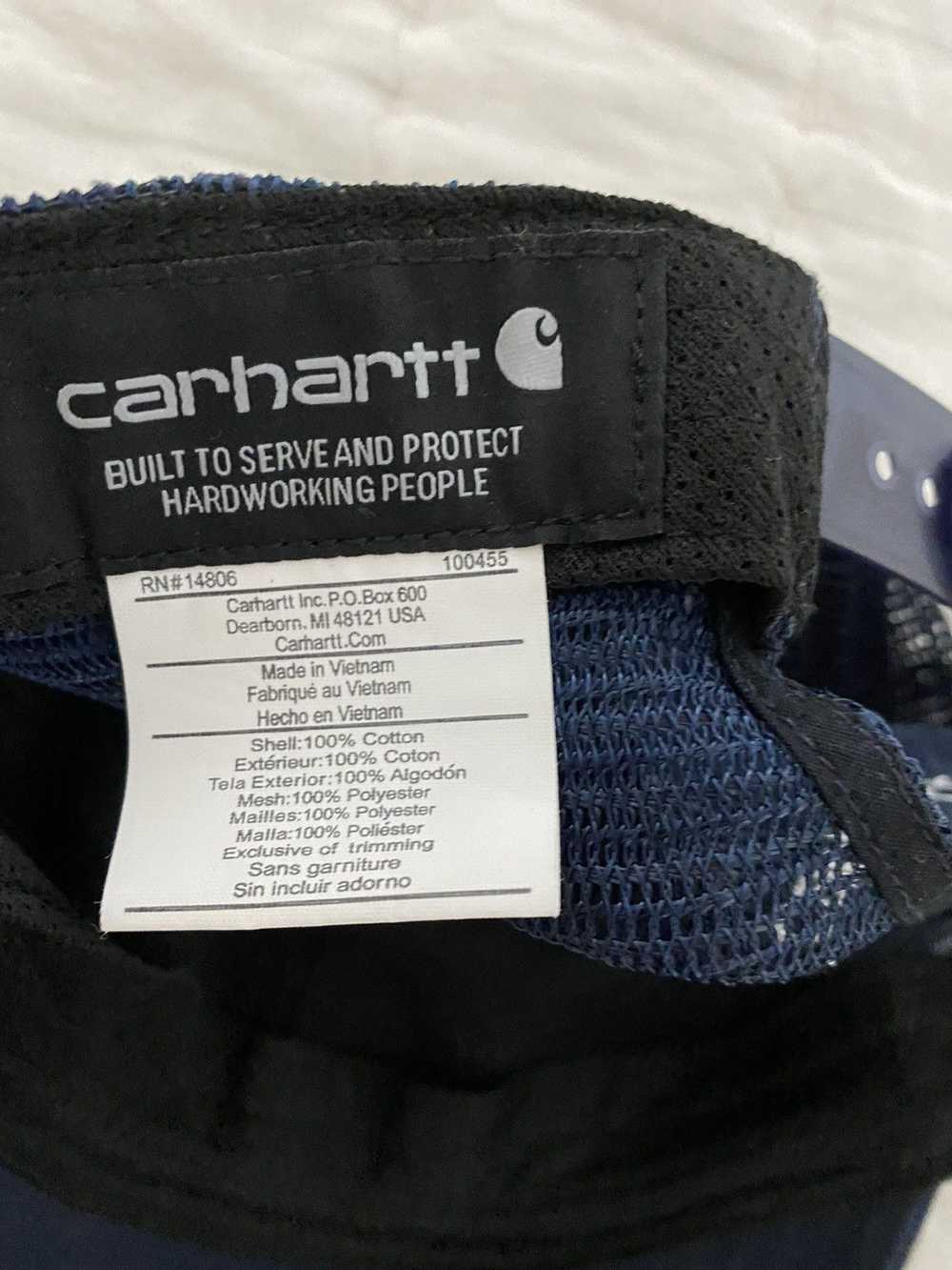 Carhartt Carhartt Canvas Mesh Back Cap Navy - image 7