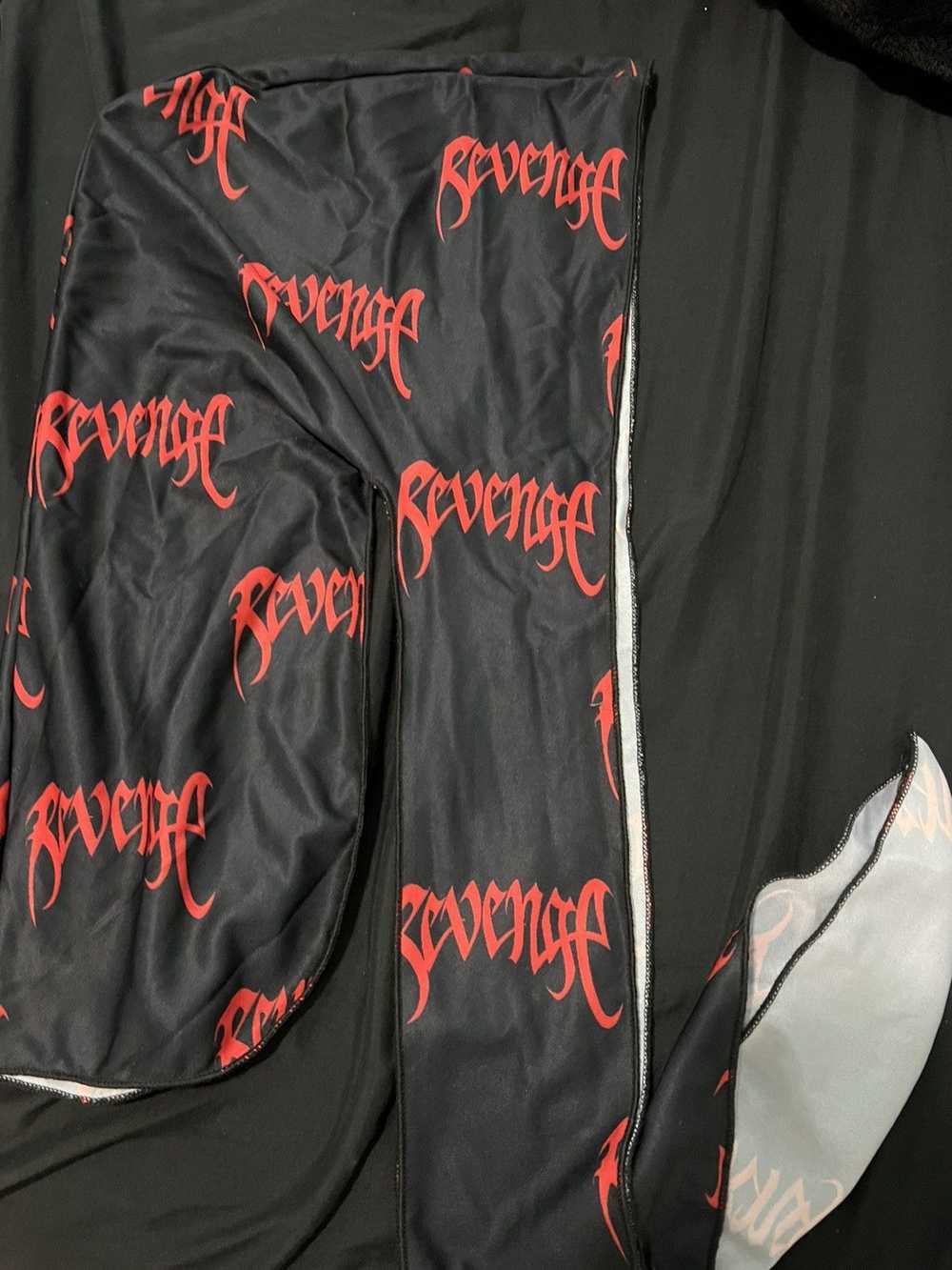 Revenge Revenge Massacre Durag Black *RARE* - image 1