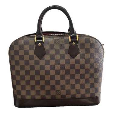 Louis Vuitton Alma leather handbag