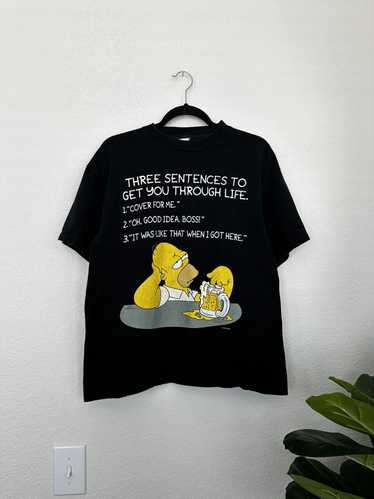 Humor × The Simpsons × Vintage 90s Homer Simpson "