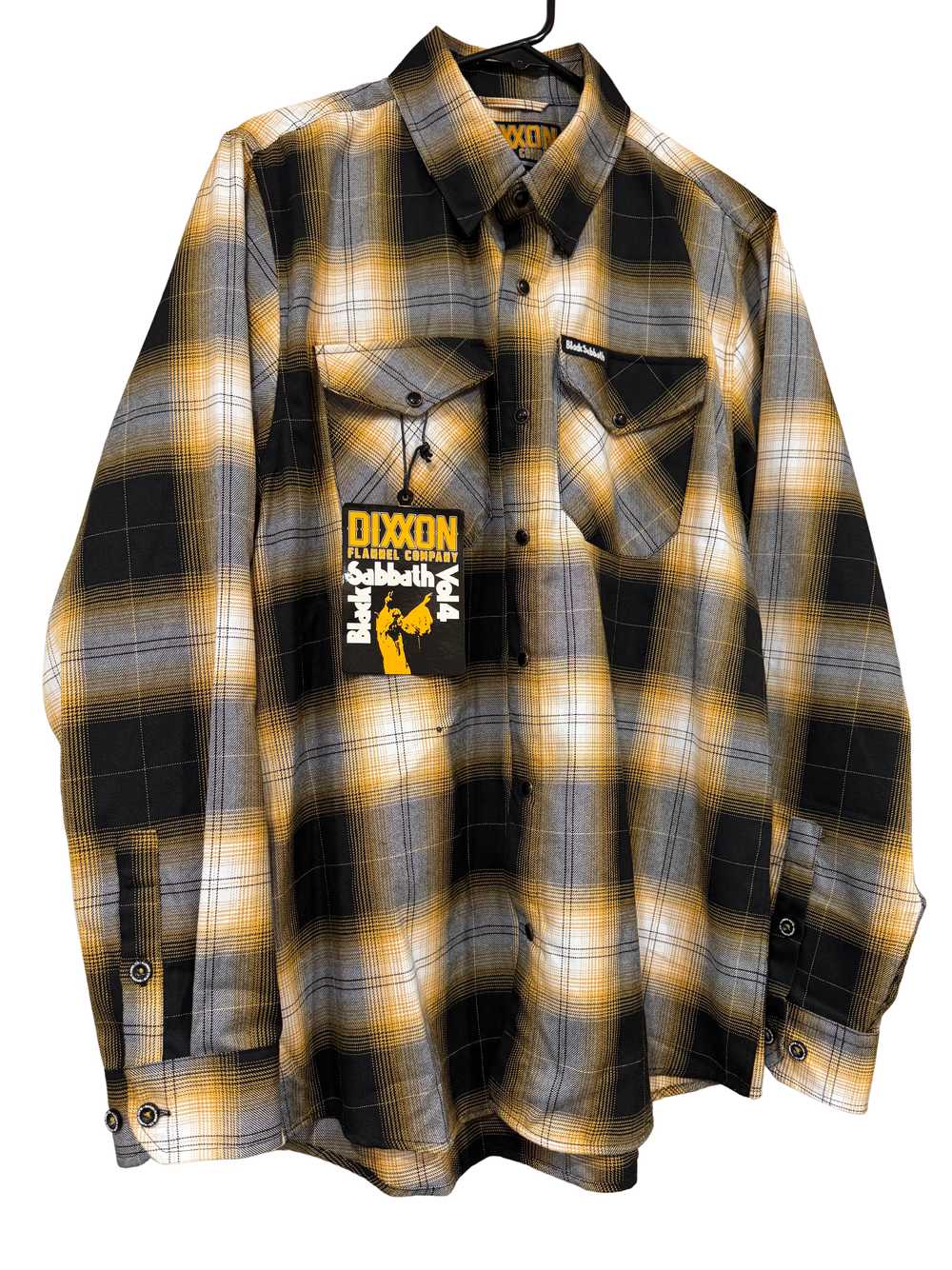 dixxon Men's Black Sabbath Vol. 4 Flannel - image 6