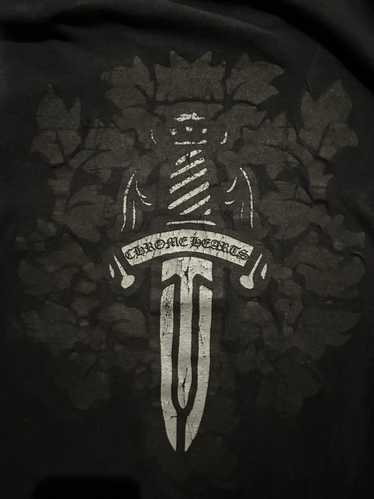 Chrome Hearts Chrome Hearts black dagger tee shirt