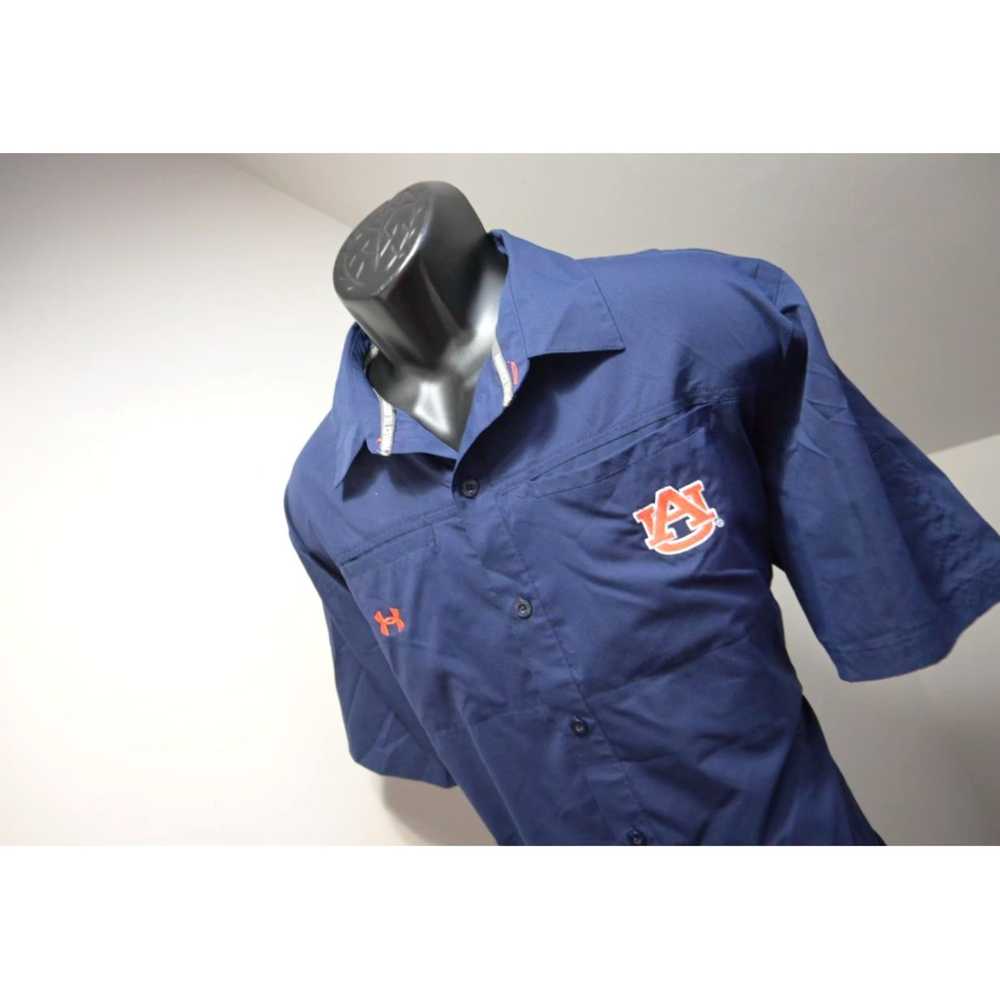 Vintage Authentic Auburn Tigers Mens Button Up Fi… - image 1