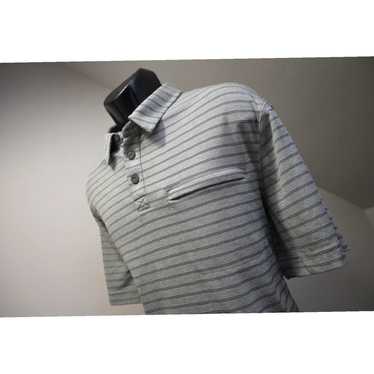 CO Duluth Trading Co Authentic Striped Wicking Po… - image 1