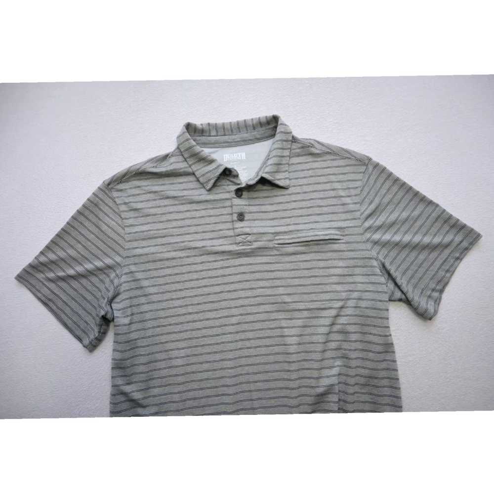 CO Duluth Trading Co Authentic Striped Wicking Po… - image 5