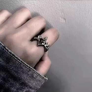 Jewelry × Streetwear × Vintage Tribal Thorn Ring … - image 1